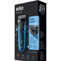 Электробритва Braun Series 3 310s Wet&Dry - Превью изображения №4 — Интернет-магазин ПроЗаказ
