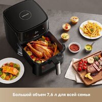Аэрогриль (аэрофритюрница) Dreame Air Fryer AF10 (черный) - Превью изображения №7 — Интернет-магазин ПроЗаказ