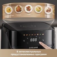 Аэрогриль (аэрофритюрница) Dreame Air Fryer AF10 (черный) - Превью изображения №9 — Интернет-магазин ПроЗаказ