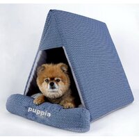 Домик Puppia Wave Check OASD-AU6036-NY-FR (синий) - Превью изображения №3 — Интернет-магазин ПроЗаказ