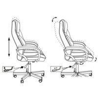 Игровое (геймерское) кресло Zombie Viking 6 Knight Fabric (серый/черный) - Превью изображения №6 — Интернет-магазин ПроЗаказ