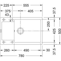 Кухонная мойка Franke MRG 611-78 BB 114.0363.186 (белый лед) - Превью изображения №2 — Интернет-магазин ПроЗаказ