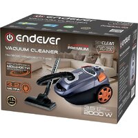 Пылесос Endever SkyClean VC-250 (серый/фиолетовый) - Превью изображения №11 — Интернет-магазин ПроЗаказ