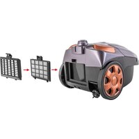 Пылесос Endever SkyClean VC-250 (серый/фиолетовый) - Превью изображения №7 — Интернет-магазин ПроЗаказ