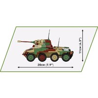 Конструктор Cobi Historical Collection WWII Sd Kfz 234/2 Puma - Превью изображения №9 — Интернет-магазин ПроЗаказ
