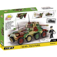 Конструктор Cobi Historical Collection WWII Sd Kfz 234/2 Puma - Превью изображения №12 — Интернет-магазин ПроЗаказ