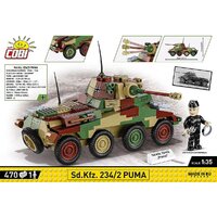 Конструктор Cobi Historical Collection WWII Sd Kfz 234/2 Puma - Превью изображения №4 — Интернет-магазин ПроЗаказ