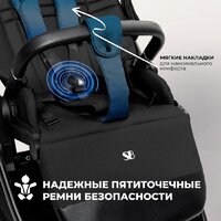 Универсальная коляска Sweet Baby Stella 2в1 (черный) - Превью изображения №8 — Интернет-магазин ПроЗаказ