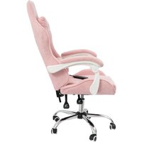 Игровое (геймерское) кресло Calviano Asti Ultimato (pink fabric) - Превью изображения №6 — Интернет-магазин ПроЗаказ