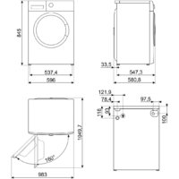Стиральная машина Smeg WNP84SEAIN1 - Превью изображения №3 — Интернет-магазин ПроЗаказ