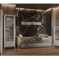 Шкаф-витрина Black Red White Ewa REG1W1S/65 (белый) - Превью изображения №6 — Интернет-магазин ПроЗаказ