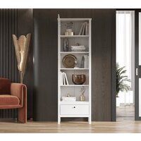 Шкаф-витрина Black Red White Ewa REG1W1S/65 (белый) - Превью изображения №3 — Интернет-магазин ПроЗаказ