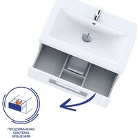  Cersanit Тумба под умывальник Lara SB-SZ-LARA-CO60/Wh - Превью изображения №7 — Интернет-магазин ПроЗаказ