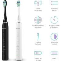 Комплект электрических зубных щеток TrueLife SonicBrush Clean30 Duo - Превью изображения №4 — Интернет-магазин ПроЗаказ