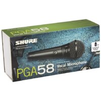 Проводной микрофон Shure PGA58-XLR-E - Превью изображения №3 — Интернет-магазин ПроЗаказ