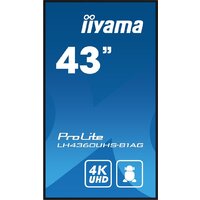 Информационная панель iiyama ProLite LH4360UHS-B1AG - Превью изображения №2 — Интернет-магазин ПроЗаказ