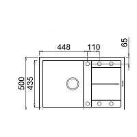 Кухонная мойка Elleci Unico 300 Black K86 LKU30086 - Превью изображения №3 — Интернет-магазин ПроЗаказ