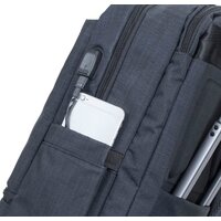 Городской рюкзак Rivacase 8365 (черный) - Превью изображения №5 — Интернет-магазин ПроЗаказ