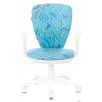 Компьютерное кресло Бюрократ KD-W10AXSN/STICK-BL (голубой) - Превью изображения №2 — Интернет-магазин ПроЗаказ