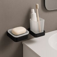 Набор аксессуаров для ванной Lauter 21SH7062 + 21SH7052 + 21SH7092 + 21SH7102 (Matt Black, 4 предмета) - Превью изображения №9 — Интернет-магазин ПроЗаказ