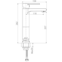 Умывальник Cersanit Moduo 50 Square 63570 + 63111 - Превью изображения №8 — Интернет-магазин ПроЗаказ