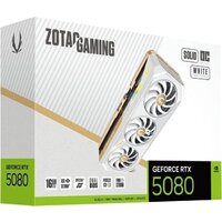 Видеокарта ZOTAC Gaming GeForce RTX 5080 Solid OC White Edition ZT-B50800Q-10P - Превью изображения №8 — Интернет-магазин ПроЗаказ