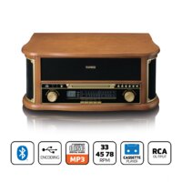Многофункциональный аудиоцентр Lenco Classic Phono TCD-2551 - Превью изображения №3 — Интернет-магазин ПроЗаказ