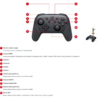 Геймпад Nintendo Switch Pro - Превью изображения №6 — Интернет-магазин ПроЗаказ
