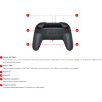 Геймпад Nintendo Switch Pro - Превью изображения №7 — Интернет-магазин ПроЗаказ