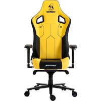 Игровое (геймерское) кресло Evolution Nomad PRO Cyberpunk Core (черный/желтый) - Превью изображения №7 — Интернет-магазин ПроЗаказ