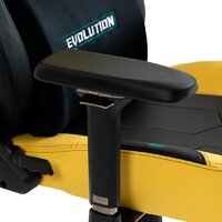 Игровое (геймерское) кресло Evolution Nomad PRO Cyberpunk Core (черный/желтый) - Превью изображения №11 — Интернет-магазин ПроЗаказ