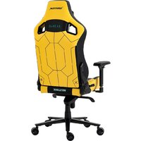 Игровое (геймерское) кресло Evolution Nomad PRO Cyberpunk Core (черный/желтый) - Превью изображения №5 — Интернет-магазин ПроЗаказ