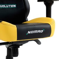 Игровое (геймерское) кресло Evolution Nomad PRO Cyberpunk Core (черный/желтый) - Превью изображения №13 — Интернет-магазин ПроЗаказ