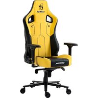 Игровое (геймерское) кресло Evolution Nomad PRO Cyberpunk Core (черный/желтый) - Превью изображения №8 — Интернет-магазин ПроЗаказ