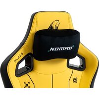 Игровое (геймерское) кресло Evolution Nomad PRO Cyberpunk Core (черный/желтый) - Превью изображения №9 — Интернет-магазин ПроЗаказ