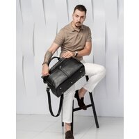 Саквояж Carlo Gattini Classico Veano 4004-01 (черный) - Превью изображения №12 — Интернет-магазин ПроЗаказ