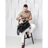 Саквояж Carlo Gattini Classico Veano 4004-01 (черный) - Превью изображения №11 — Интернет-магазин ПроЗаказ