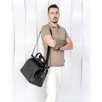 Саквояж Carlo Gattini Classico Veano 4004-01 (черный) - Превью изображения №9 — Интернет-магазин ПроЗаказ