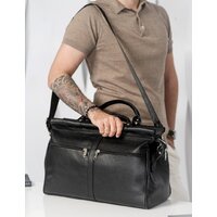 Саквояж Carlo Gattini Classico Veano 4004-01 (черный) - Превью изображения №8 — Интернет-магазин ПроЗаказ