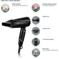 Фен Braun Satin-Hair 3 (HD 350) - Превью изображения №5 — Интернет-магазин ПроЗаказ