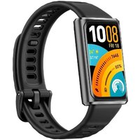 Фитнес-браслет Huawei Band 11 Pro (черный, с черным силиконовым ремешком, международная версия) - Превью изображения №3 — Интернет-магазин ПроЗаказ
