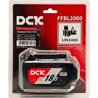 Аккумулятор DCK FFBL2060 (18В/6 Ah) - Превью изображения №4 — Интернет-магазин ПроЗаказ