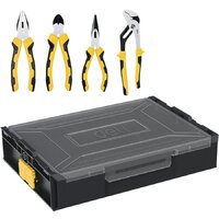 Набор пассатижей Deli DL1204 (4 предмета) - Превью изображения №2 — Интернет-магазин ПроЗаказ