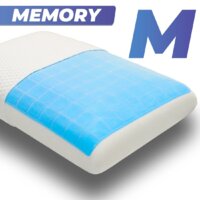 Ортопедическая подушка Фабрика сна Memory-4 M gel 60x40x12 - Превью изображения №2 — Интернет-магазин ПроЗаказ