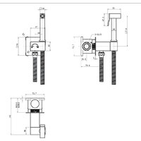 Унитаз напольный Lauter Vortex 2110012VF + гигиенический душ Rainix 21LT7714GL - Превью изображения №30 — Интернет-магазин ПроЗаказ