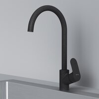 Кухонная мойка Berge BR-5750 + Like F8007122 (черный) - Превью изображения №8 — Интернет-магазин ПроЗаказ