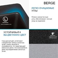Кухонная мойка Berge BR-5750 + Like F8007122 (черный) - Превью изображения №11 — Интернет-магазин ПроЗаказ