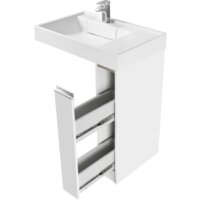  Акватон Тумба под умывальник Лондри 20 1A236101LH010 (белый) - Превью изображения №2 — Интернет-магазин ПроЗаказ