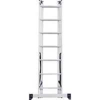 Лестница-стремянка Новая высота NV 123 алюминиевая трёхсекционная 3x7 ступеней - Превью изображения №11 — Интернет-магазин ПроЗаказ