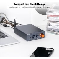 Усилитель мощности Fosi Audio BT20A Pro (48V/5A, синий) - Превью изображения №4 — Интернет-магазин ПроЗаказ